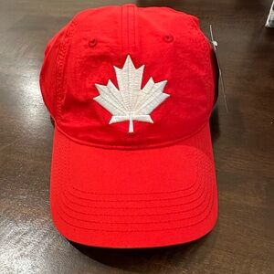 NWT Canada Baseball Cap with Maple Leaf